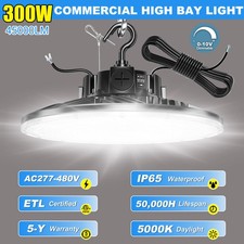 300W 480V LED High Bay Light Commercial Warehouse Workshop Area Lighting Fixture picture