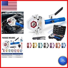 iGeelee Hydraulic Hose Crimper AC Tool 7 Die Set for AC Repair IG-71500 picture