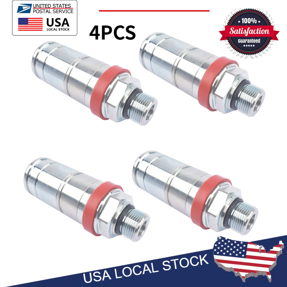 4PCS Hydraulic Female Quick Release Coupling For John Deere 6420 6400 6800 7430 4PCS Hydraulic Female Quick Release Coupling For John Deere 6420 6400 6800 7430