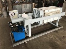 Semi-Automatic Filter Press Gasketed Plate Area 10㎡ Hydraulic Power Negotiable picture