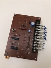 HEIAN CNC ROUTER SPARES ONE DAC-1 SPINDLE MOTOR SPEED REGULATION PCB UNIT picture