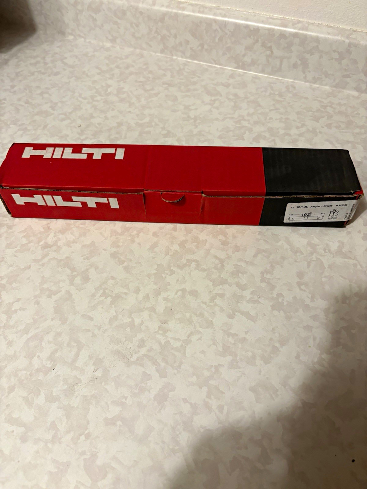 Hilti TE-Y-AD Adapter with Grease, Part #382390 TE-Y System Drill Extension NEW Hilti TE-Y-AD Adapter with Grease, Part #382390 TE-Y System Drill Extension NEW