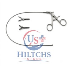 2PCS Cystoscopy Flexible Forceps 4Fr 60cm | Grasping & Biopsy Double Action Jaws picture