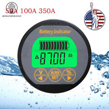 TR16 80V 50A 100A 350A Multifunctional Waterproof Battery Indicator Voltmeter US picture