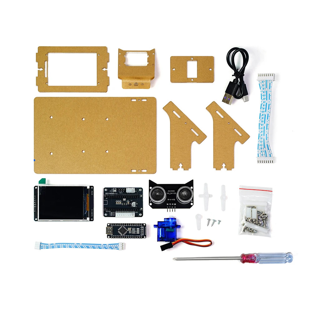 DC 5V Ultrasonic Radar Scanner Kit DIY with Graphical Programming for Arduino Be DC 5V Ultrasonic Radar Scanner Kit DIY with Graphical Programming for Arduino Be