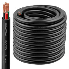 16/4 SOOW Wire 100FT, 16 AWG 600V SOOW Bulk Cable, 16 Gauge 4 Conductor Portable picture