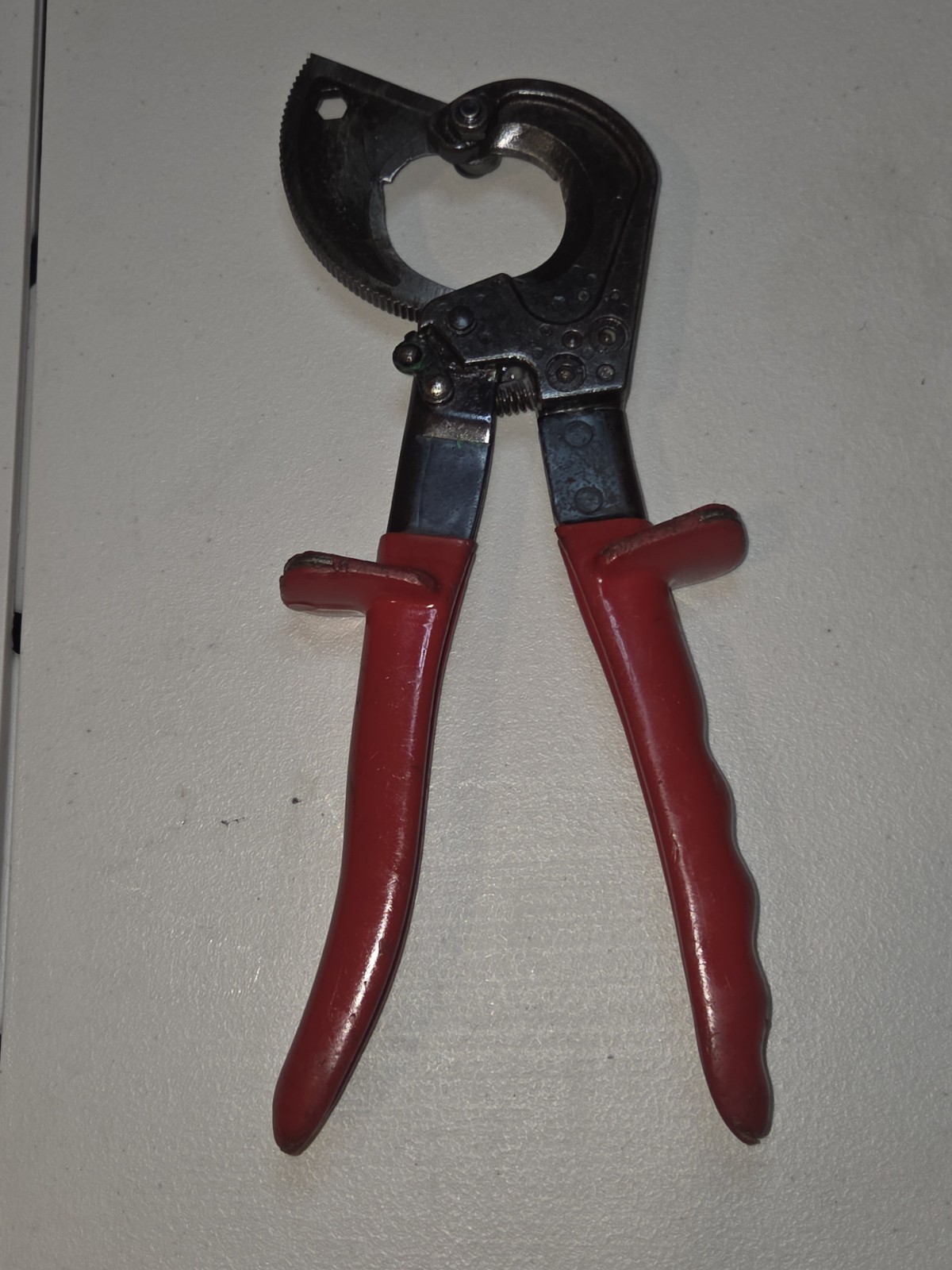 Vintage 1990s Klein Tools 63060 Ratcheting Cable Cutter Made In German 25+ Yrs Vintage 1990s Klein Tools 63060 Ratcheting Cable Cutter Made In German 25+ Yrs