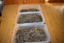 Huge Lot of 1000's Resistors Carbon Composition 1/4 Watt 1/2 watt 20 POUNDS picture