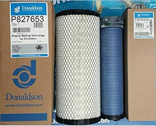 P827653 - P829332 Donaldson Air Filter set Fits Bobcat 863 863G 964 873 873G P827653 - P829332 Donaldson Air Filter set Fits Bobcat 863 863G 964 873 873G