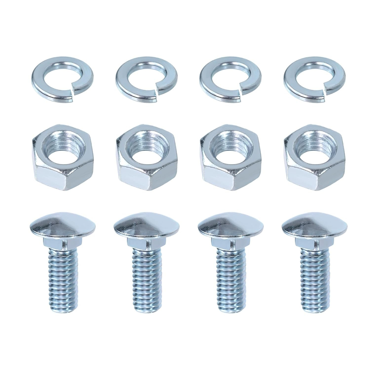 Front Rear Bumper Bolts Kit Capped round Head Compatible with Ford 7/16-14X1-... Front Rear Bumper Bolts Kit Capped round Head Compatible with Ford 7/16-14X1-...