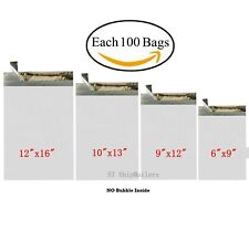 400 Combo Poly Mailers Envelope Each 100 6x9 9x12 10x13 12x16 - ST ShipMailers picture