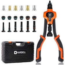 Rivet Nut Tool Kit with 80pcs Rivet Nuts and 14 Inch Handle, M6 M8 M10 1/4 5/16 picture