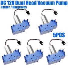5PCS DC 12V Micro Brushless Diaphragm Vacuum Pump Double Head Air Pump Low Noise picture