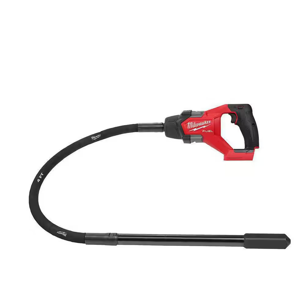 Milwaukee Tool 2910-20 M18 Fuel 4 Ft. Concrete Pencil Vibrator (Tool Only) Milwaukee Tool 2910-20 M18 Fuel 4 Ft. Concrete Pencil Vibrator (Tool Only)