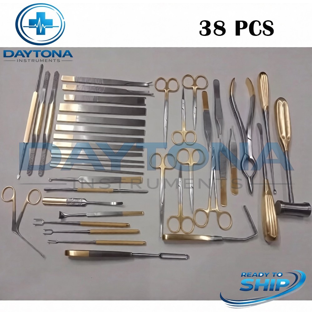 Rhinoplasty Instruments Nose Surgery set of 38 Pcs premium quality instruments Rhinoplasty Instruments Nose Surgery set of 38 Pcs premium quality instruments