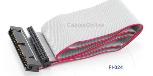 CablesOnline 6 inch 40-Pin IDE Male to Female Extension Cable