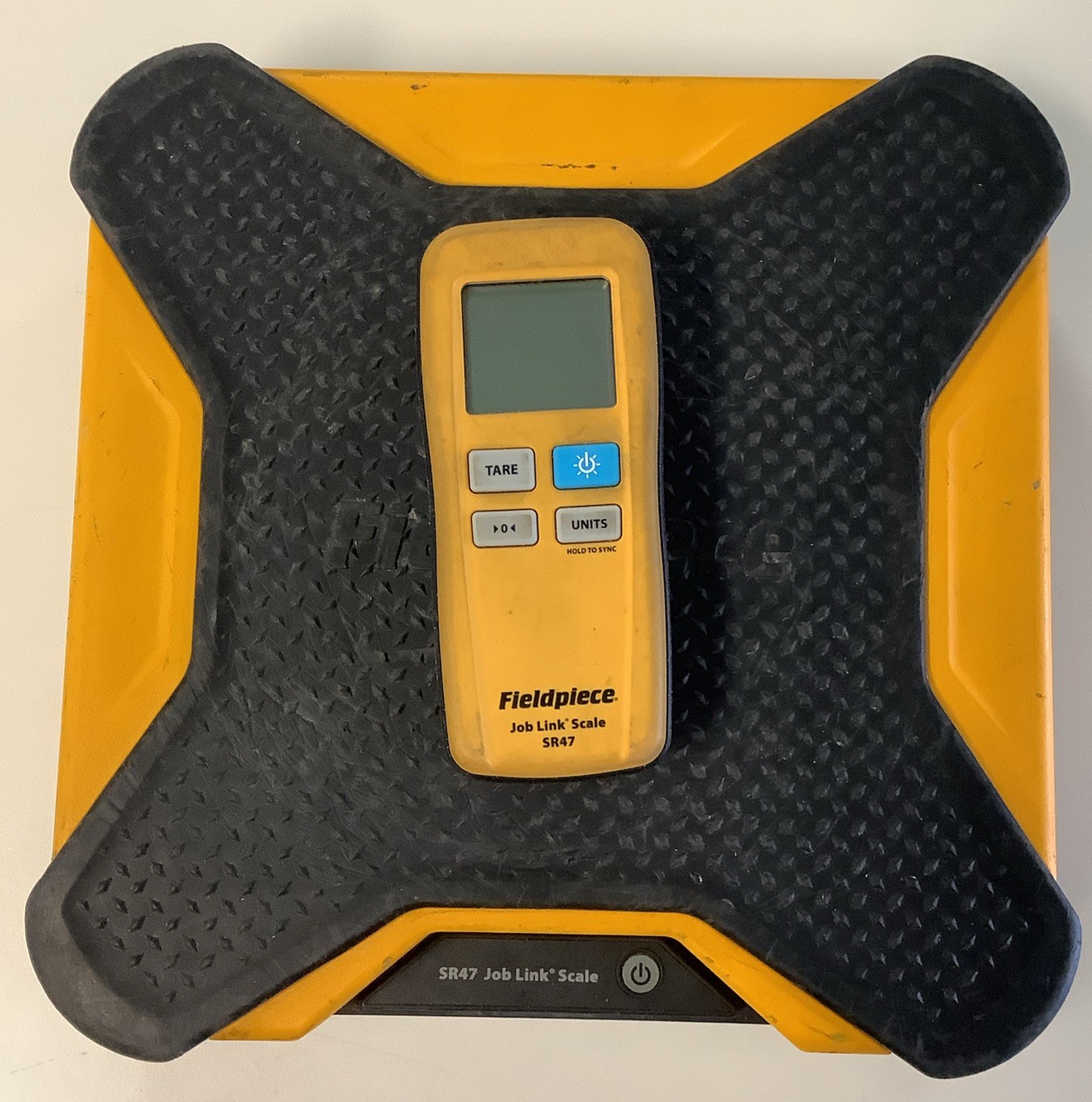 Fieldpiece SR47 Job Link Wireless Electronic Refrigerant Scale w/ Remote no Case Fieldpiece SR47 Job Link Wireless Electronic Refrigerant Scale w/ Remote no Case