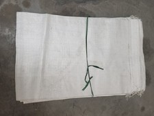 Heavy Duty, Polypropylene Woven Bags, White Non-Printed, 20