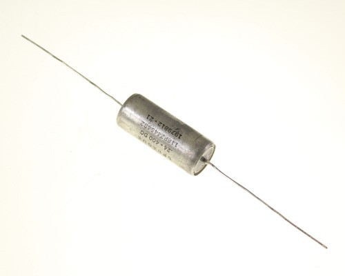 LOT OF TEN 118P24454S2 SPRAGUE capacitor 0.24uF 400V Hermetic Metalized Paper Ax LOT OF TEN 118P24454S2 SPRAGUE capacitor 0.24uF 400V Hermetic Metalized Paper Ax