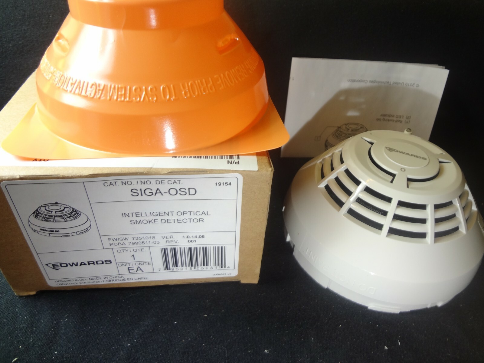 BRAND NEW EDWARDS EST SIGA-OSD INTELLIGENT OPTICAL SMOKE DETECTOR BRAND NEW EDWARDS EST SIGA-OSD INTELLIGENT OPTICAL SMOKE DETECTOR