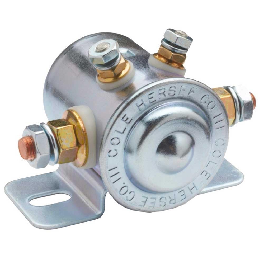 Continuous Duty 12V SPST Insulated Solenoid for Vehicle Electrical Systems Continuous Duty 12V SPST Insulated Solenoid for Vehicle Electrical Systems