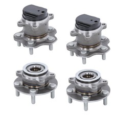 4Pcs Front Rear Wheel Hub Bearing Assembly picture