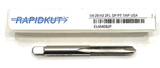 RapidKut 1/4-28 Tap HSS Spiral Point Plug Tap 2 Flute H2 USA Made picture