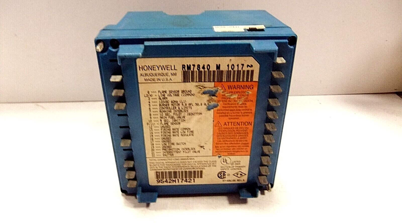 Honeywell Flame Control RM7840-M-1017 Honeywell Flame Control RM7840-M-1017