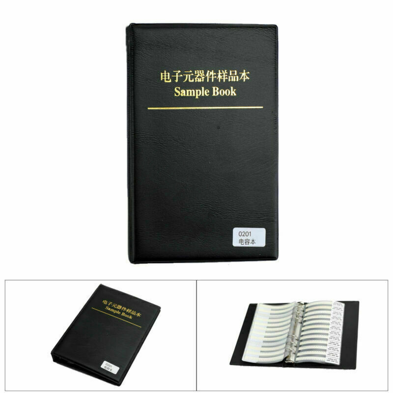 0201/0402/0603/0805/1206 SMD/SMT Capacitor Chip Resistor Samples Book Kit