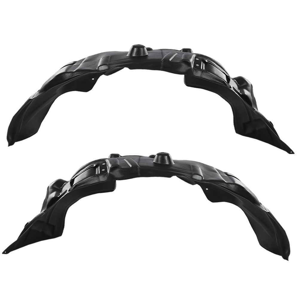 TRQ Front Driver and Passenger Inner Fender Liner Set Compatible with 2009 2010