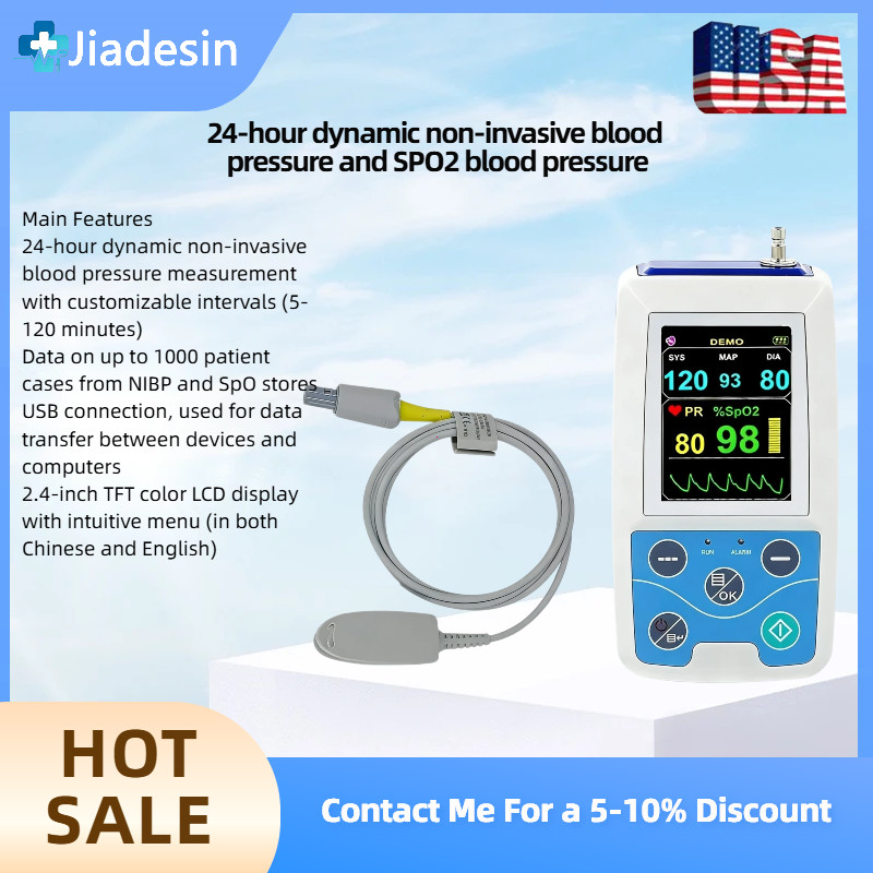 PM50 ABPM Holter Monitor 24-Hr Ambulatory NIBP SPO2 Blood Pressure Monitor PM50 ABPM Holter Monitor 24-Hr Ambulatory NIBP SPO2 Blood Pressure Monitor