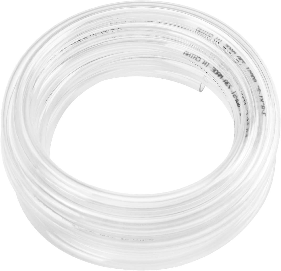 1/2 Inch ID Clear Vinyl Tubing 25ft Flexible PVC Plastic Tube 1/2 Inch ID Clear Vinyl Tubing 25ft Flexible PVC Plastic Tube