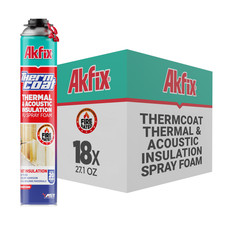 Akfix Thermcoat Spray Foam Insulation Closed Cell Fire Rated Self Expanding 18P picture