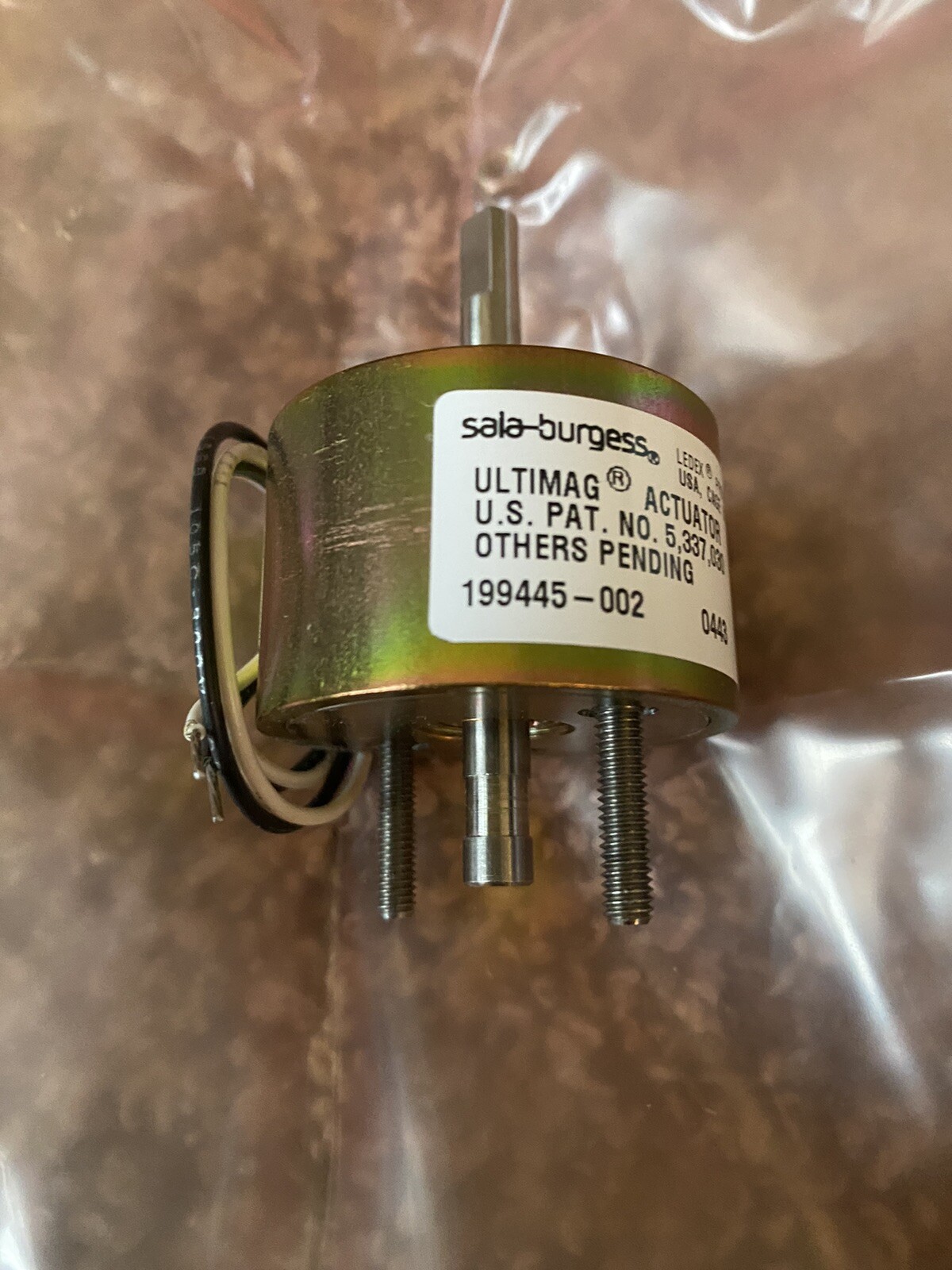 SAIA-BURGESS Ultimag Actuator Motor U.S. PAT NO. 5,337,030 Made in USA NEW SAIA-BURGESS Ultimag Actuator Motor U.S. PAT NO. 5,337,030 Made in USA NEW