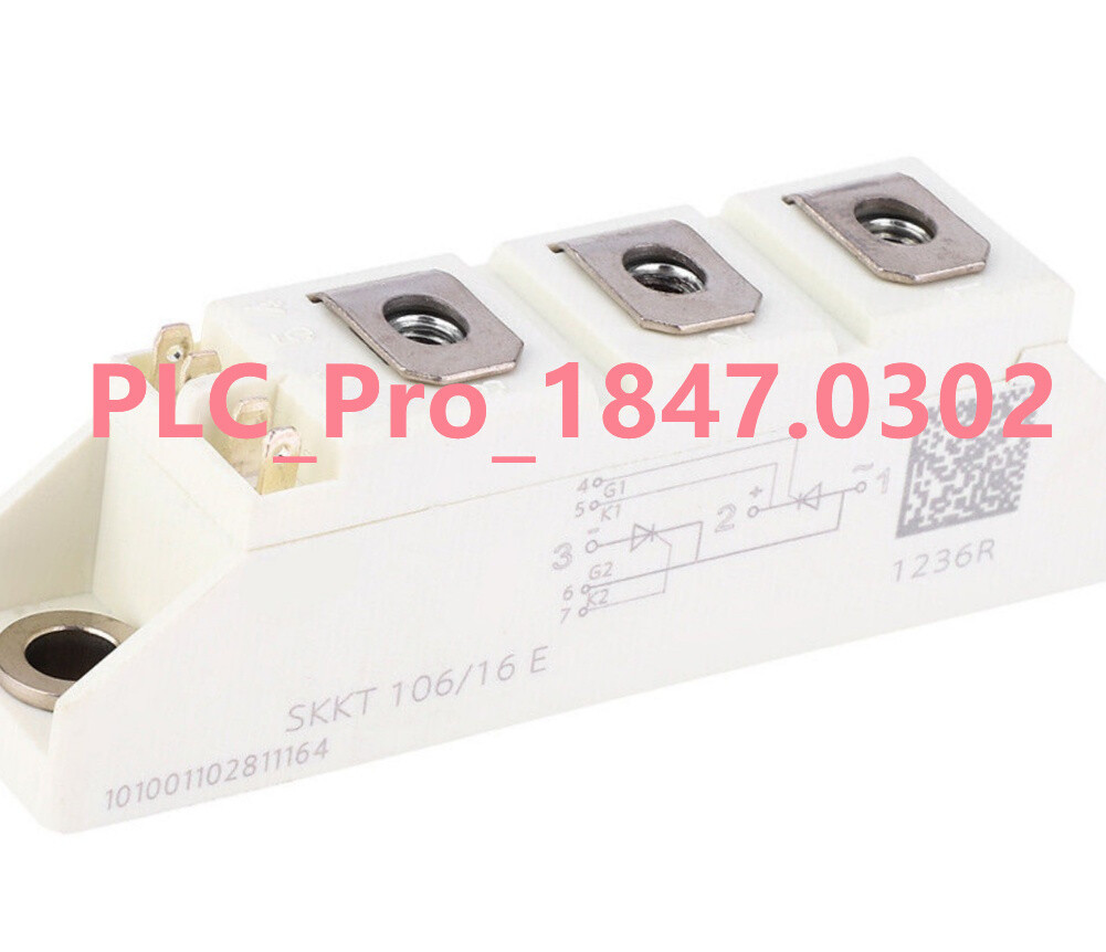 1PCS Brand New SEMIKRON SKKT106/16E Thyristor Module 1600V 106A Fast ship 1PCS Brand New SEMIKRON SKKT106/16E Thyristor Module 1600V 106A Fast ship