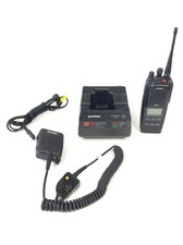 Harris Xg-75 Multi-Mode EVXG-PB78M Portable Radio 16 Channels w/ Mic & Charger picture