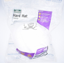 MSA Safety Works 818066 Hard Hat, White Single Non Vented Adjustable Suspension picture