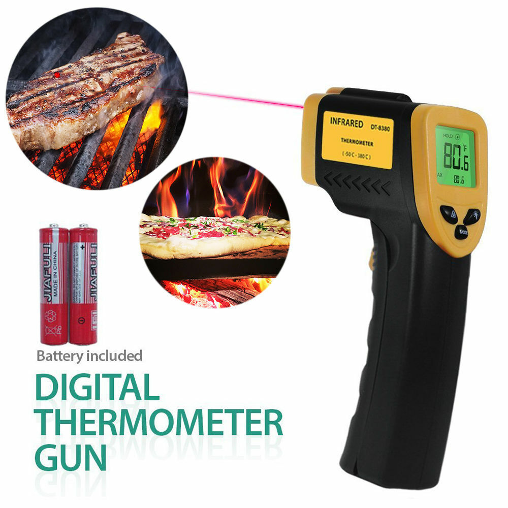 LSP Temperature Temp Meter Gun Non-Contact Digital Laser Thermometer Infrared IR
