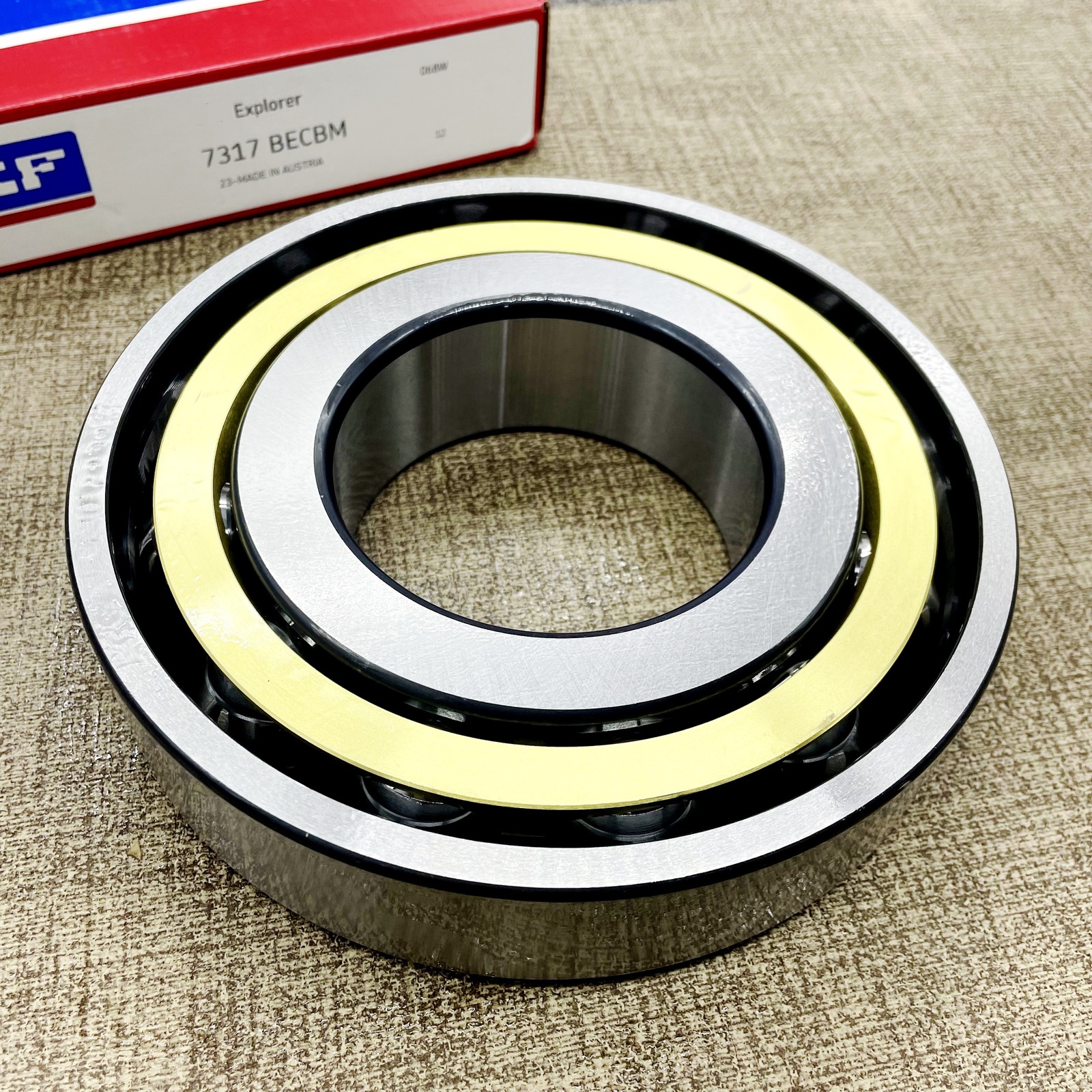 FOR SKF 7317 BECBM single row angular contact ball bearing US STOCK