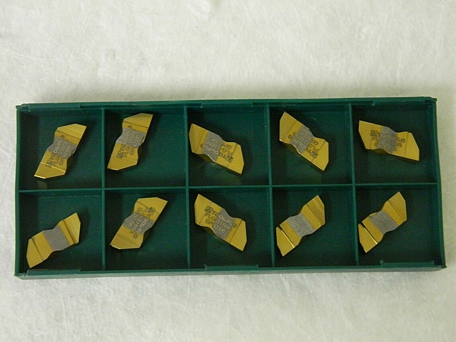 Tool-Flo Carbide Grooving Insert FLG-3185R GP50 Qty. 10 3563885RN4 Tool-Flo Carbide Grooving Insert FLG-3185R GP50 Qty. 10 3563885RN4