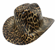 Custom Western Outlaw Cheetah Print Cowboy Hat picture
