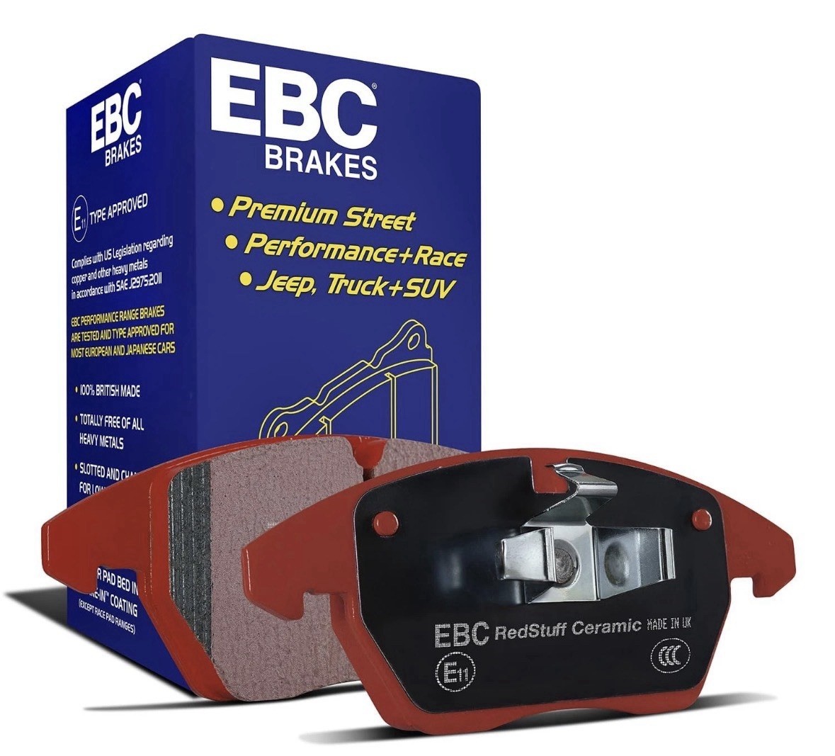 EBC Brakes Redstuff 3000 Series Sport Brake Pad Set DP31491C to Fit MERCEDES-BEN EBC Brakes Redstuff 3000 Series Sport Brake Pad Set DP31491C to Fit MERCEDES-BEN