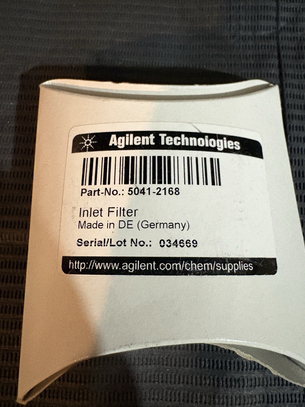 Agilent 5041-2168 Inlet Filter HPLC Solvent Filter OEM Germany NOS Agilent 5041-2168 Inlet Filter HPLC Solvent Filter OEM Germany NOS
