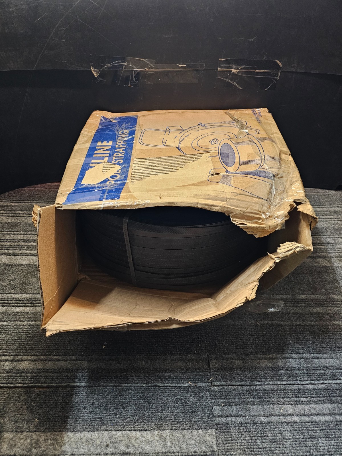 U-line S-3524 Polypropylene Strapping 5/8 U-line S-3524 Polypropylene Strapping 5/8
