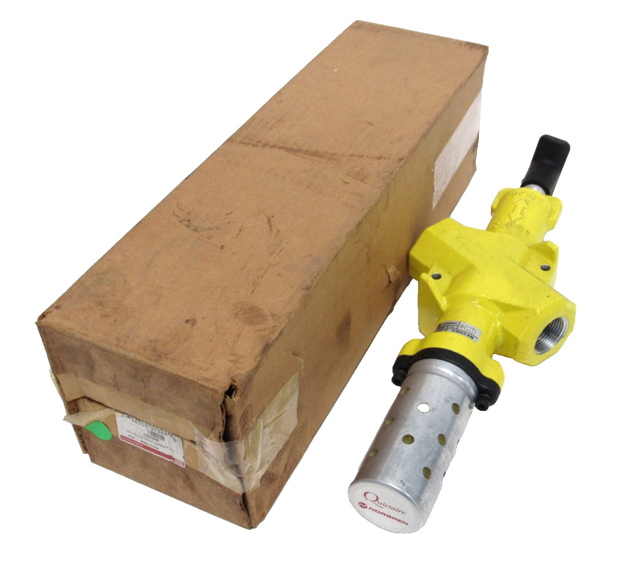 NEW NORGREN C0024B LOCKOUT VALVE W/MUFFLER NEW NORGREN C0024B LOCKOUT VALVE W/MUFFLER