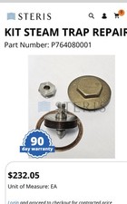 Steris Amsco Steam Trap Repair Kit P764080001 NEW  picture