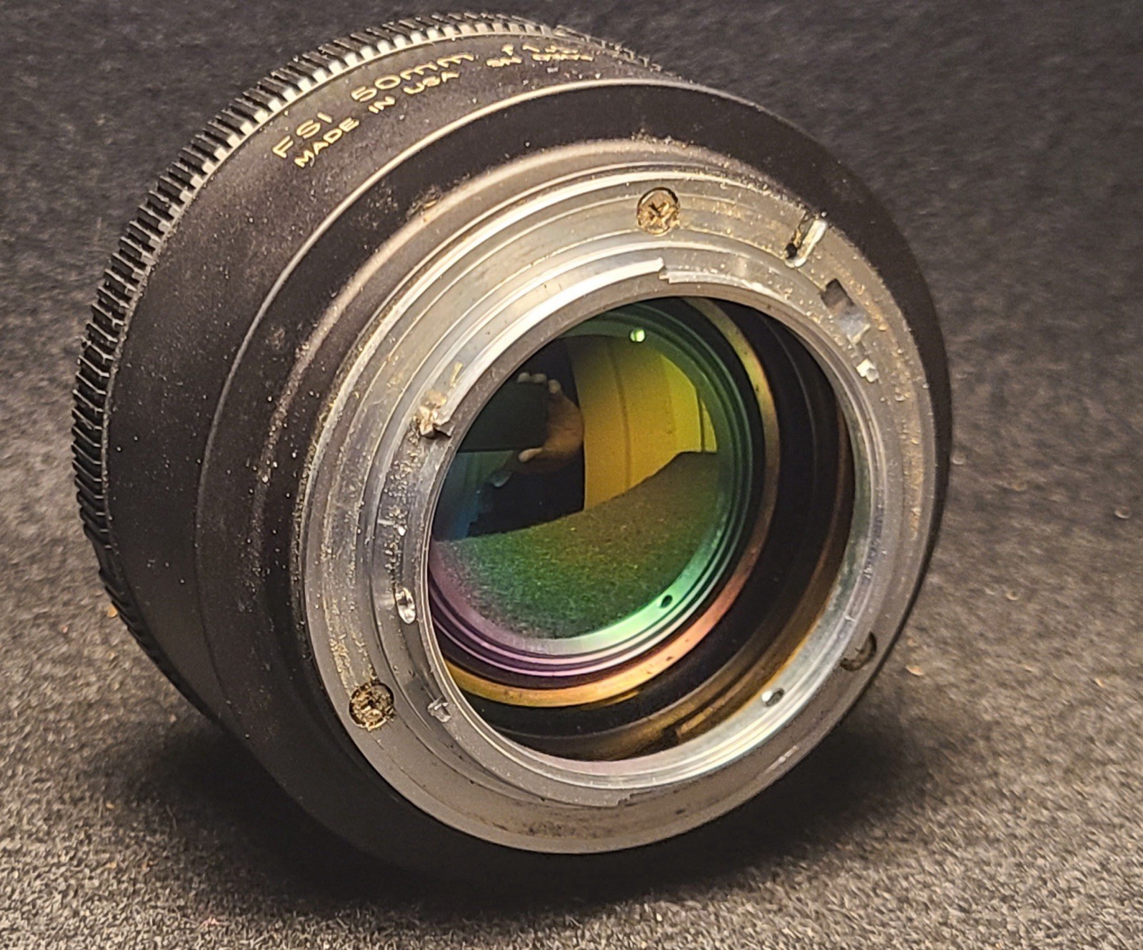 Rare Vintage FSI /FLIR Systems 50mm f/1.5 Infrared (IR) Thermal Lens Made in USA Rare Vintage FSI /FLIR Systems 50mm f/1.5 Infrared (IR) Thermal Lens Made in USA