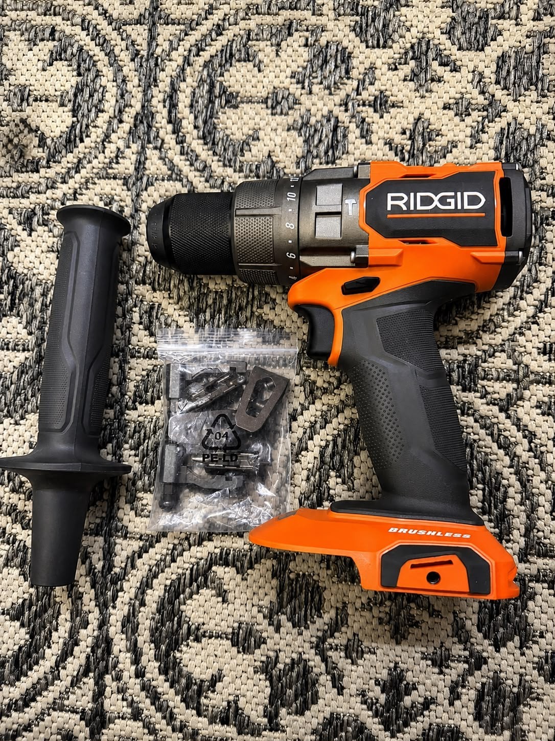 NEW RIDGID R86115B 18V Cordless Brushless 1/2 in. Hammer Drill Driver Tool Only NEW RIDGID R86115B 18V Cordless Brushless 1/2 in. Hammer Drill Driver Tool Only