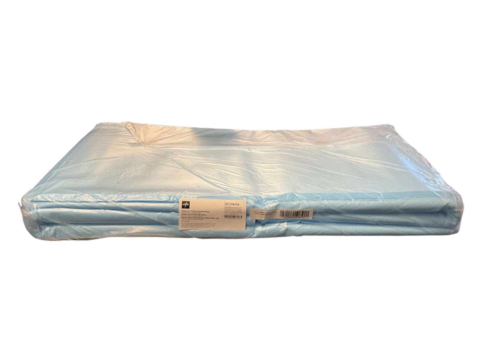Medline Gemini Sterilization Wrap 40” x 40” Single Ply Lightweight REF 396758 Medline Gemini Sterilization Wrap 40” x 40” Single Ply Lightweight REF 396758
