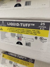 Atkore AFC 6210-22-00 Liquid-Tuff 4” x 10’ LFMC Flexible Steel Conduit UL picture